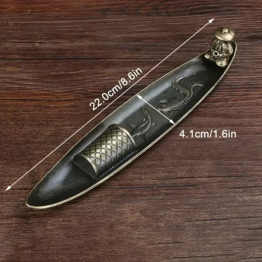 Japanese Fishing Boat Incense Holder – Zen Aromatherapy Incense Burner