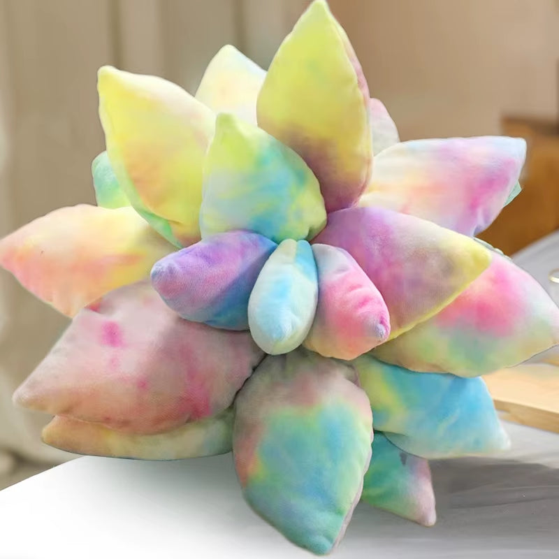 3D Succulent Throw Pillow – Cactus‑Shaped Plush Cushion for Cozy Home Décor