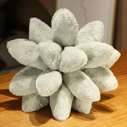 3D Succulent Throw Pillow – Cactus‑Shaped Plush Cushion for Cozy Home Décor