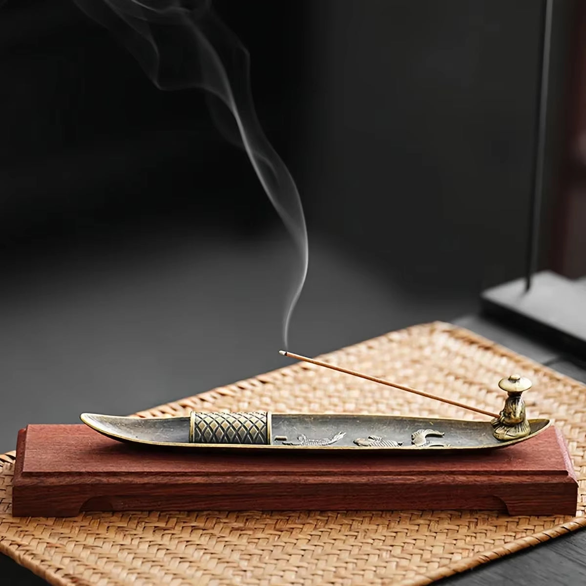Japanese Fishing Boat Incense Holder – Zen Aromatherapy Incense Burner
