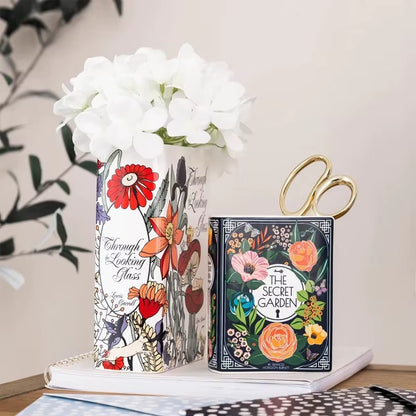 Ceramic Book Vase – A Little Library for Flowers