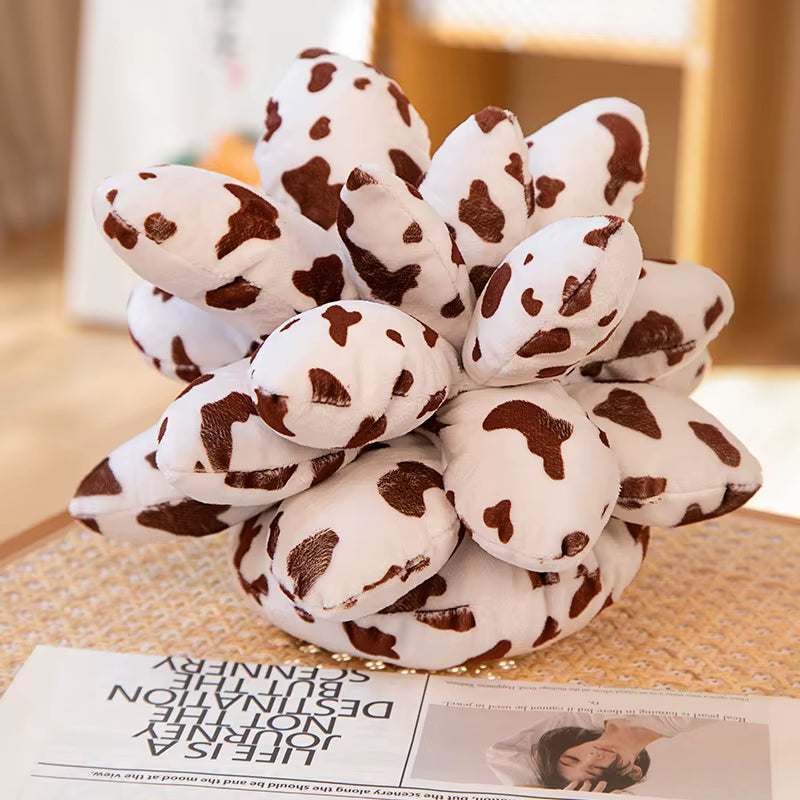 3D Succulent Throw Pillow – Cactus‑Shaped Plush Cushion for Cozy Home Décor
