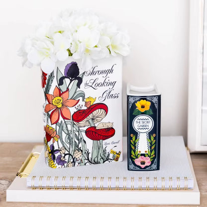 Ceramic Book Vase – A Little Library for Flowers