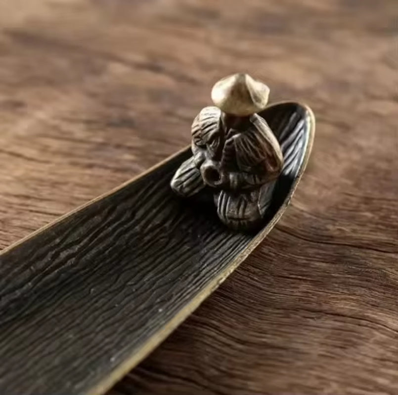 Japanese Fishing Boat Incense Holder – Zen Aromatherapy Incense Burner